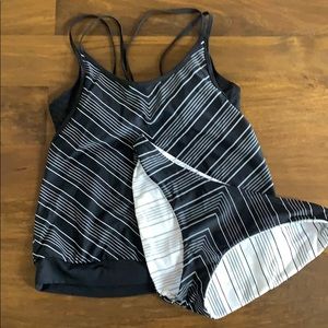 Athleta blousy tankini